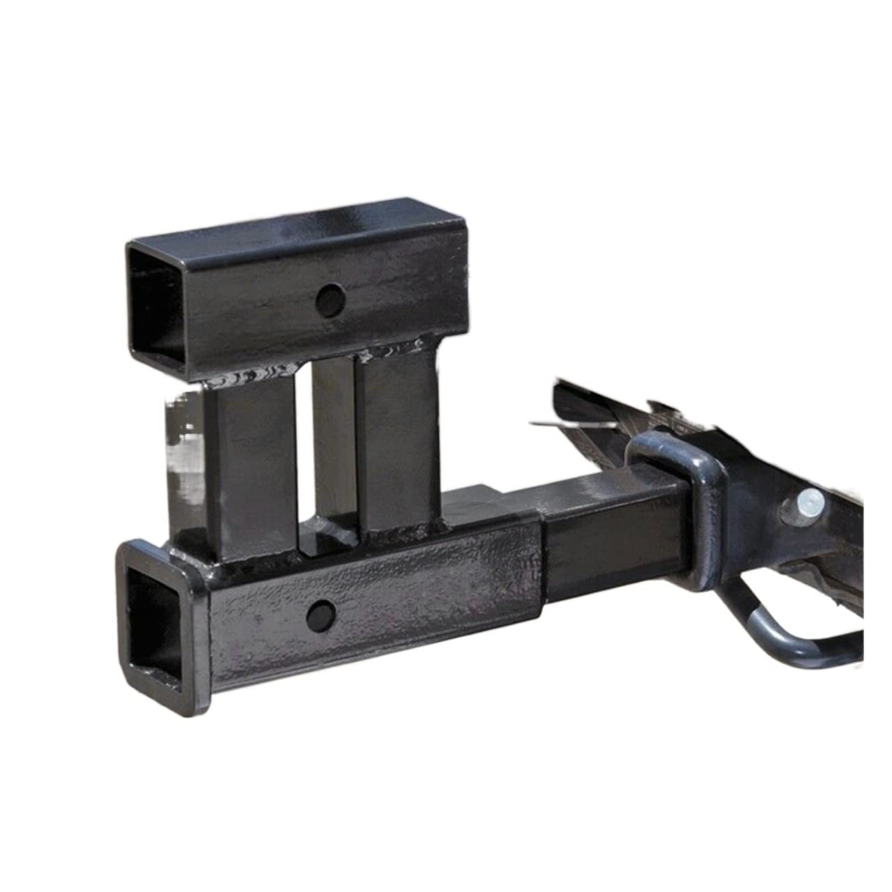 Zaczep przyczepy, 2-calowy podwójny ciężarówka przyczepa odbiornik Rise Drop Adapter Extender Double Extension Rv. Części Akcesoria Camper Caravan