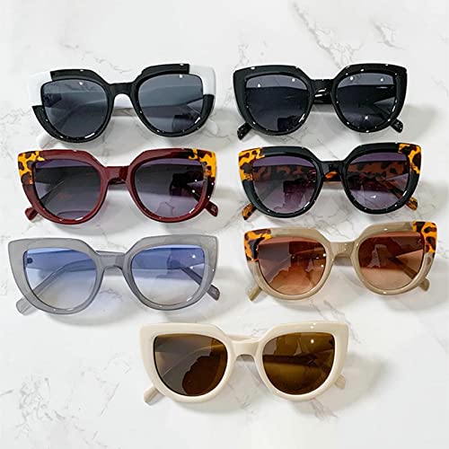 COTIA Fashion Cat Eye Sunglasses for Women Men Vintage Design Personality Thick Frame Sun Glasses3