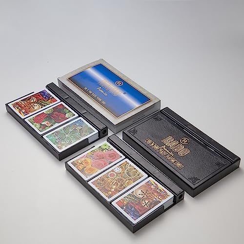 Image of RADO Switzerland Premier Plastic Playing Cards (Set of 12), Bridge Size, Multicolor Cards Packed in Three Piece PVC Containers, Cards for All Ages Used for Card Games, Poker and Rummy