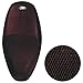 AUTUT Motorcycle Scooter Moped Seat Cover Seat Anti-Slip Cushion 3D Spacer Mesh Fabric (XL, Black Red)