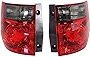 For Honda Element 2003-2006/EX.LX Model 2007-2008 Tail Light Assembly Unit Pair Driver and Passenger Side CAPA Certified For HO2818125 + HO2819125