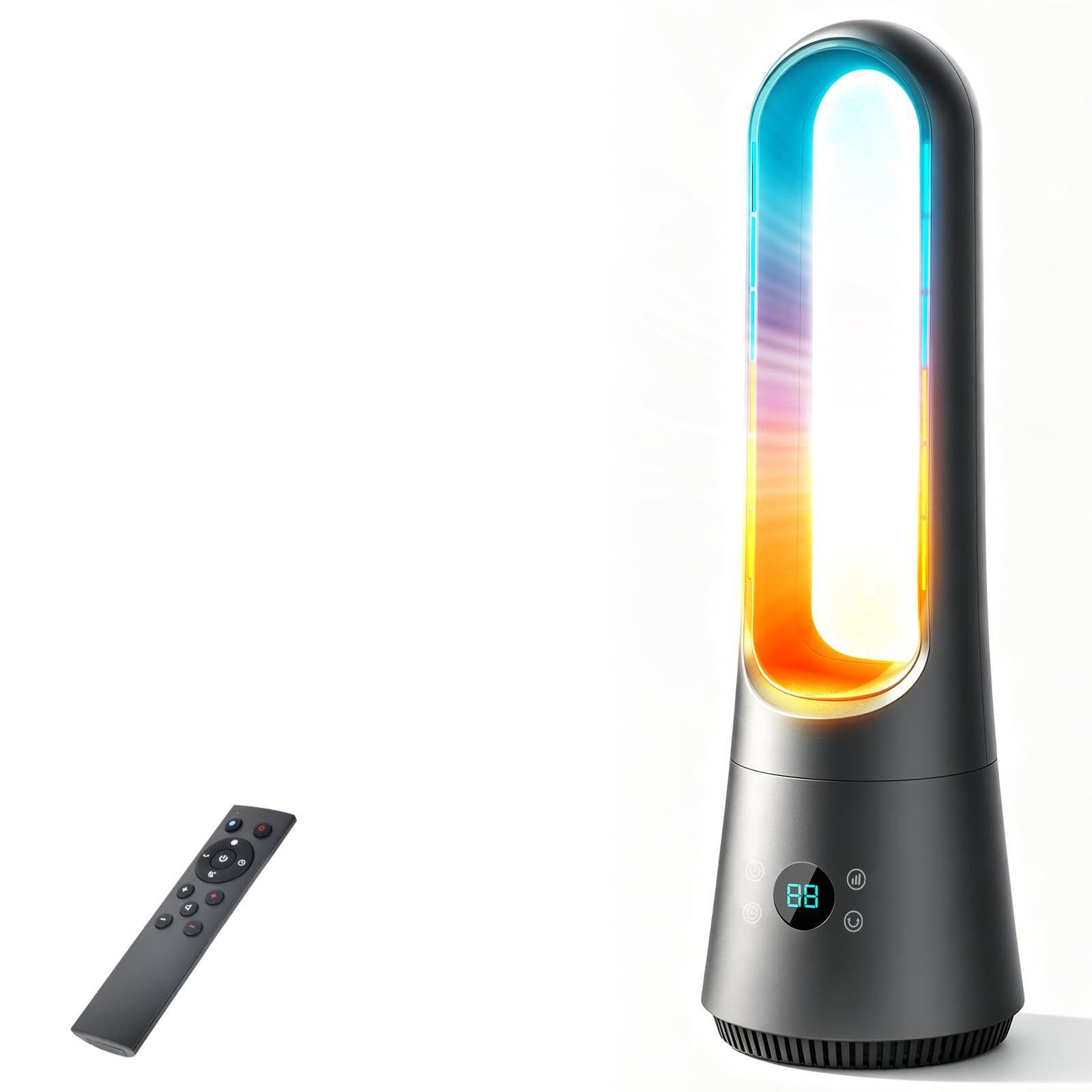 【2026新規登場】LRIO 扇風機 タワーファン ヒーター 【四季兼用＆ECO…