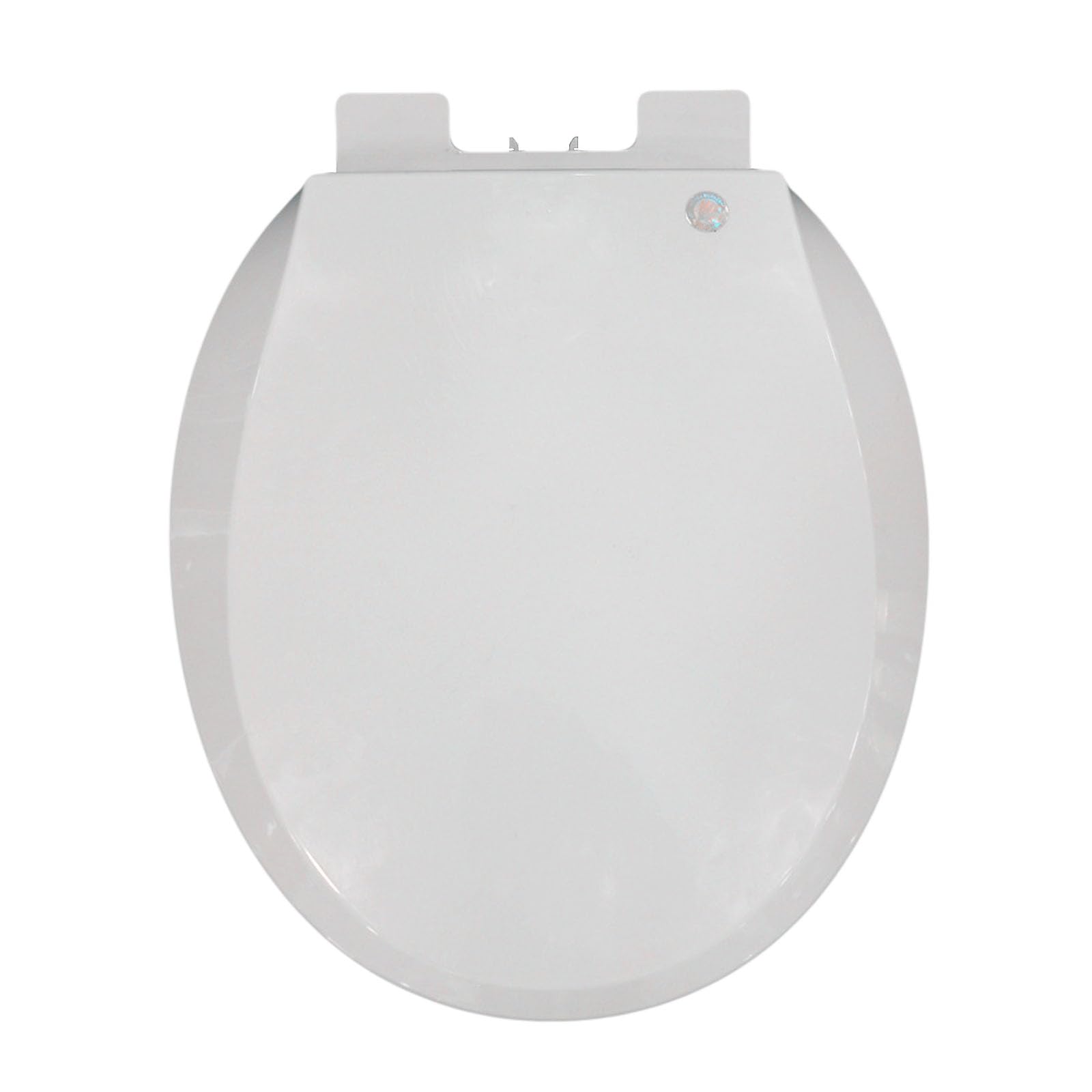 Runder WC-Sitz mit Schnell-Rase-Scharnier, leicht zu reinigen, 365 x 400 mm, bequem für moderne Badezimmer