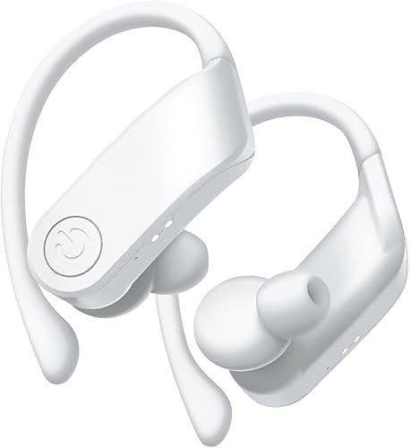 Miniatura 4 de COBY Auriculares deportivos inalámbricos de 15 horas, funda de carga, controles de reproducción, Siri y Google Assistant, emparejamiento automático