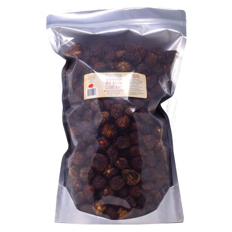Red Habanero Peppers (1 Lb)