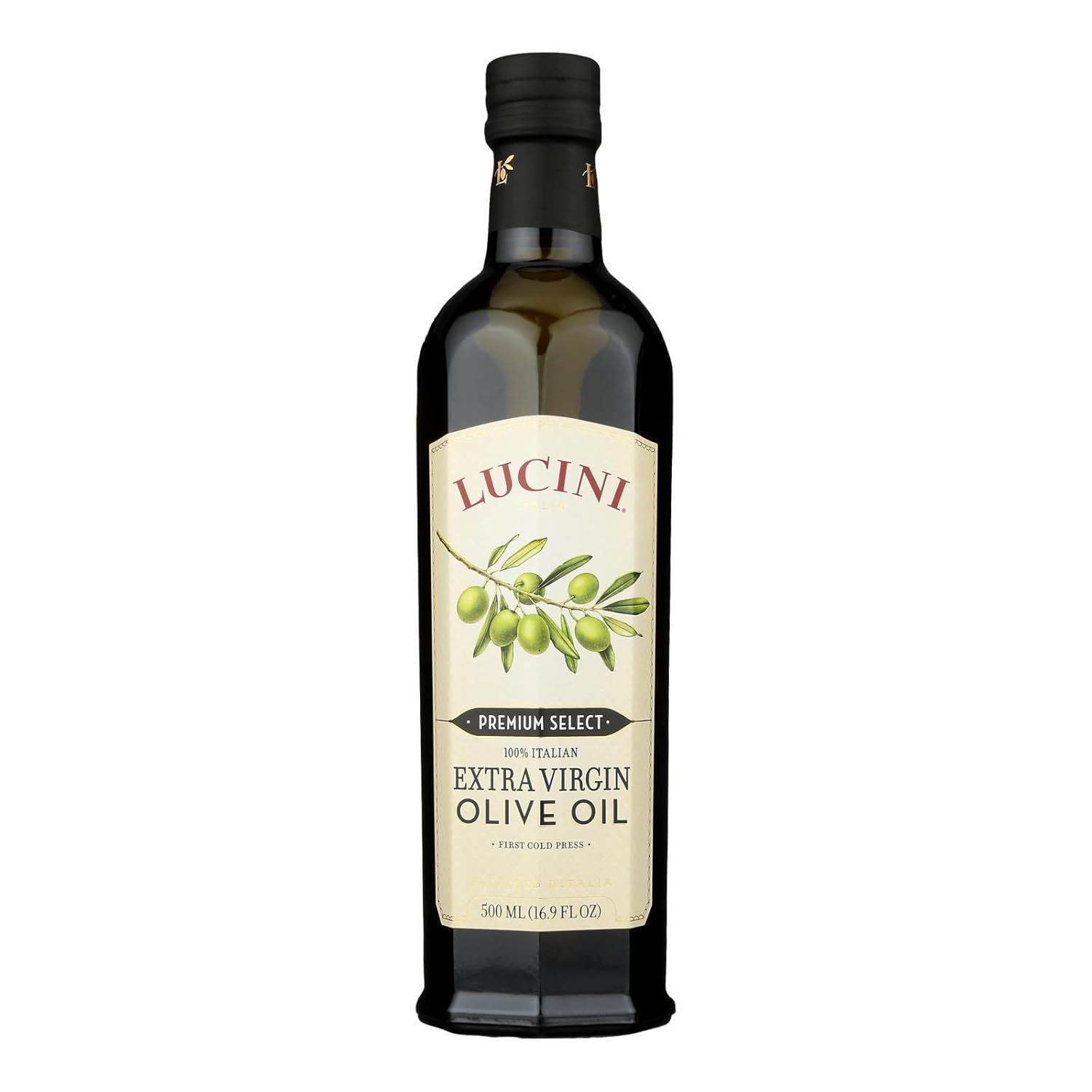 Lucini Italia Premium Select Extra Virgin Olive Oil - Case of 6 - 17 Fl oz.