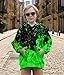 Ahegao Boys Sweatshirts Green Flame Hoodies for Kids Classical Athletic Pullover Boy Black Fire Hoodie Size 12-14 Years Youth Sweater