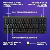 Logitech G G515 Lightspeed TKL profilé Clavier Gaming sans Fil - 7