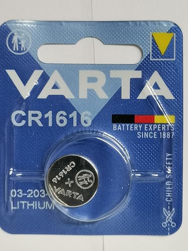 Varta 6616112401 – Lithium Battery (CR-1616 3 V) Silver