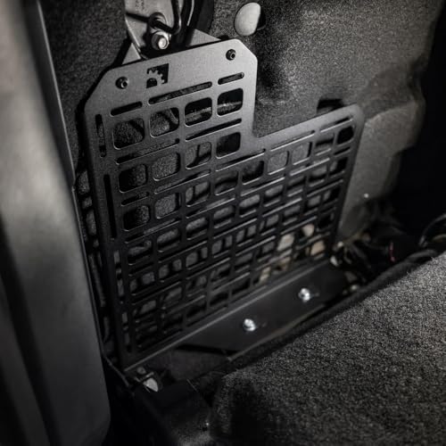 BuiltRight Industries Rear Seat Back Storage Panel – Compatible with F-150 & Raptor (2015-2024), F-250/F-350 (2017-2024)– Secure Gear Mounting & Organization