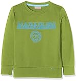 Normale Passform Napapijri Jungen K BAM Sweatshirt, Grün (Piquant Green Gb3), 164 (Herstellergröße: 14)