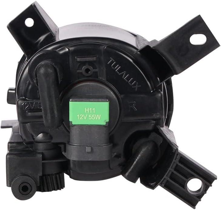 Fog Lights Compatible with Audi A4 / S4 (Quattro Cabriolet Convertible, Sedan, Avant Wagon) 2005-2008, A3 (Quattro Base/TDI Hatchback; Sport Package) 2008-2013, Fog Lamp, 1 Pair (Yellow lens)