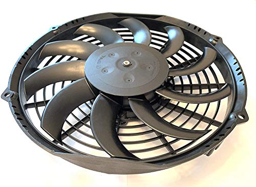 Spal 30100435 10 Low-profile Radiator Puller Fan Curved Blades 12 Volt 847 Cf...