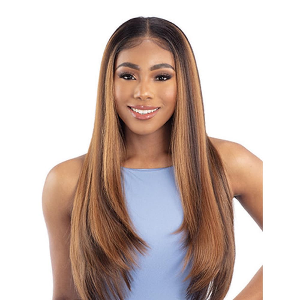 Mayde Beauty Pure Skin Whole Lace 360 Frontal Lex (1B - Off Black)