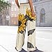 Womens Flowy Floral Boho Palazzo Pant Summer Loose Wide Leg Pants Casual High Waisted Trousers Cruise Outfits