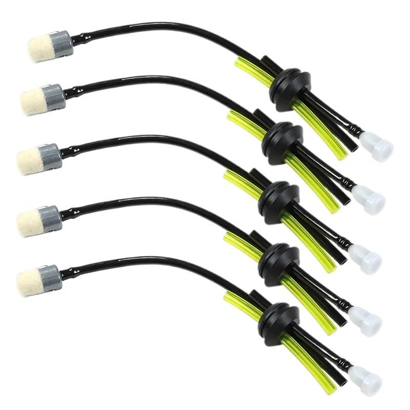 Kit de Filtro de Combustible for Manguera de Combustible, Pieza Universal for desbrozadora, cortacésped, cebadores, Manguera de Combustible, Piezas for Herramientas de jardinería(5 Sets)