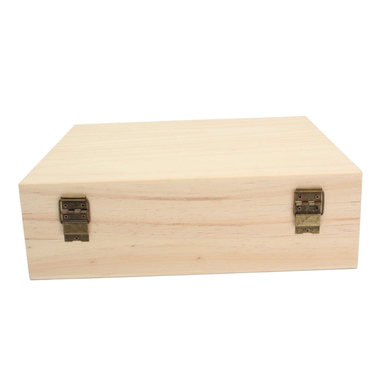 UPKOCH Boîte de Rangement en Bois Fabriquée à La Main 72 Trous Organisateur de Voyage