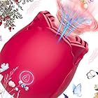 Rose Vibratoar 2025,Rose Adult Tool for Women Tongue, Suction Viboators for Woman 10 Speeds Gift for Women R-10
