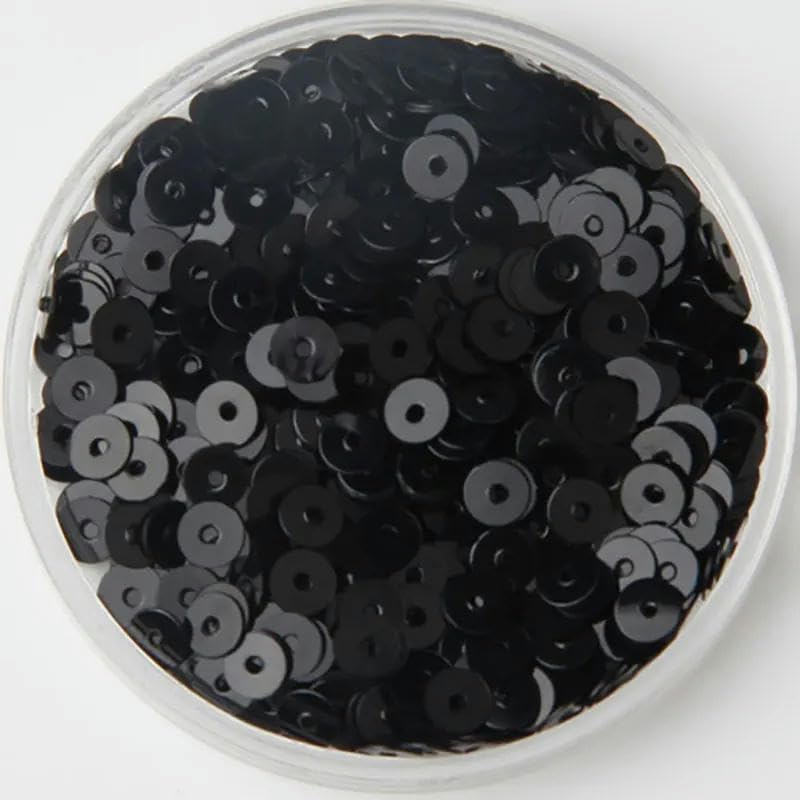 Cekiny do szycia, arkusz 50 g/kolorowa torba porcelanowa ze średnim otworem, do rzemiosła, duża, okrągła do odzieży / akcesoria do torebek, DIY, 3/4/5/6/8/10 mm(Red 2,6 mm 20g)