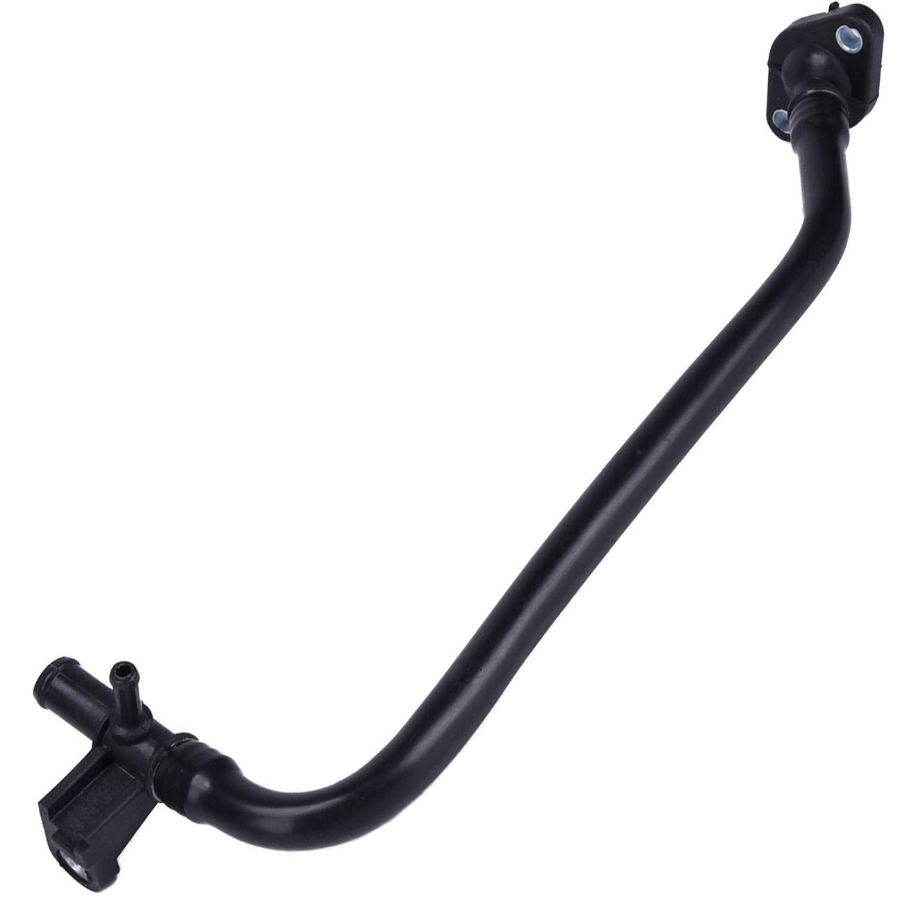 Bapmic 1626875130 Plastic Coolant Water Bypass Pipe Hose for Toyota