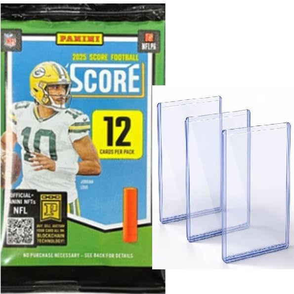 2025 Panini Score Football Sealed Retail Pack (12 Cards) Look for Rookies and Autographs.Find Rare,...