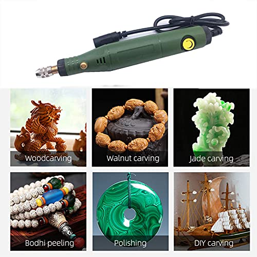 Mikroschleiferkit, Multifunktionswerkzeug, 12 Zubehörteile, Multifunktionsschleifmaschine Zum Schneiden, Schleifen, Polieren, Schärfen, Reinigen, Gravieren – Bild 4