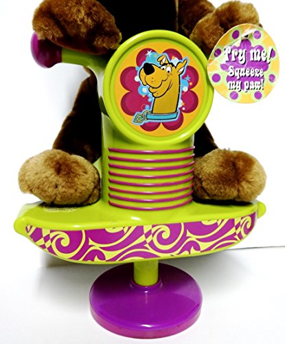Scooby-Doo Pogo Stick Jumping & Laughing & Talking Scooby Doo Plush Stuffed Toy