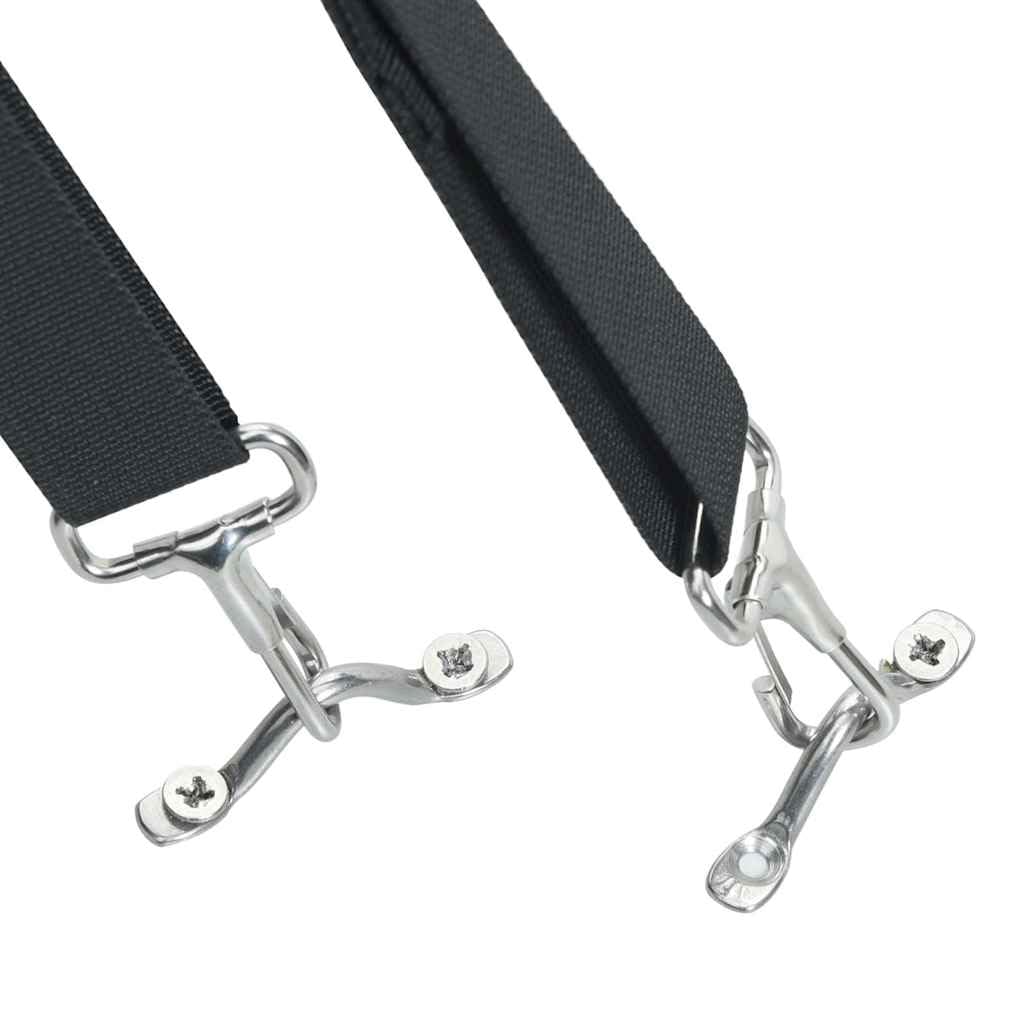 vidaXL Toit Bimini à 3 arceaux parois latérales 183x(137-152) x137 cm