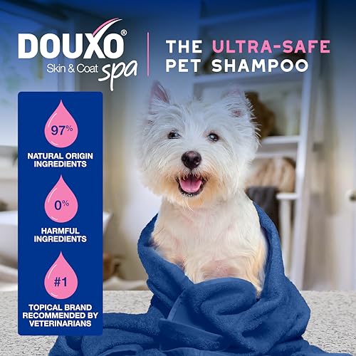 DOUXO® Skin & Coat SPA - Ultra-Safe Sensitive Skin Soothing Shampoo, 16 fl oz, Skin-Friendly Formula Cleans and Soothes, Leaves The Coat Soft and Radiant - Image 6