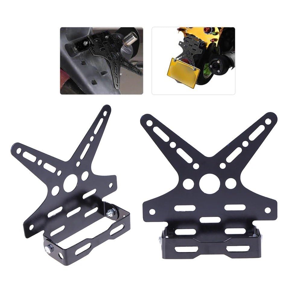 portatarga Moto Portatarga Per Moto Staffa Di Montaggio Per Targa Del Motociclo Per Cavalletto Per Biciclette Per Scooter Bici Elettriche In Lega Alluminio