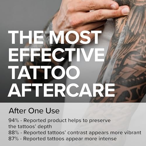 Image of Mad Rabbit Tattoo Balm & Aftercare Cream- Color Enhancement that Revives Old Tattoos, Hydrates New Tattoos, Made With Clean Ingredients + Petroleum Free, Daily Tattoo Lotion Moisturizer & Brightener