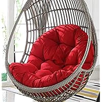 Rotan Hangende Ei Stoel Pads, Hangende Mand Stoel Kussen, Dik Zitkussen Hangende Ei Hangmat Schommel Stoel Kussen (G 125cm/49.2in