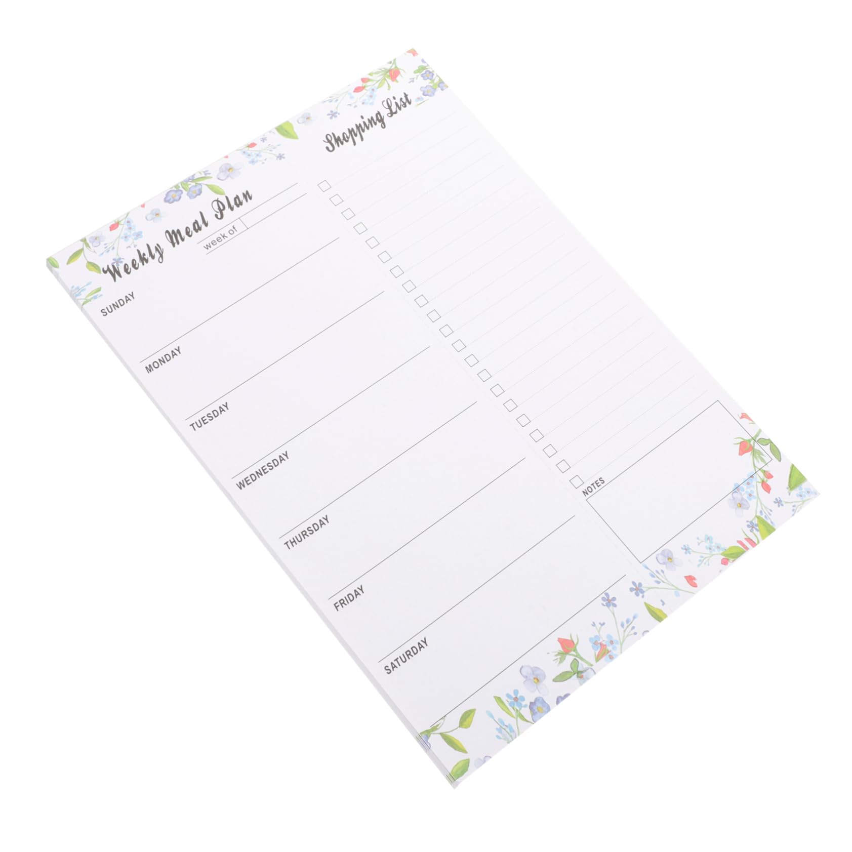 Planner Magnetico Settimanale per Frigo, 52 Fogli in Carta e Magnete