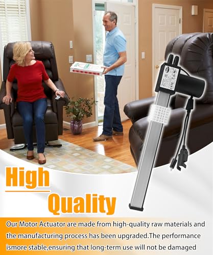 Image of R8121 Power Recliner Motor Replacement Actuator with Power Cord Fits for Lift Chair,Electric Sofa Replac RMT R8121 R812101150228