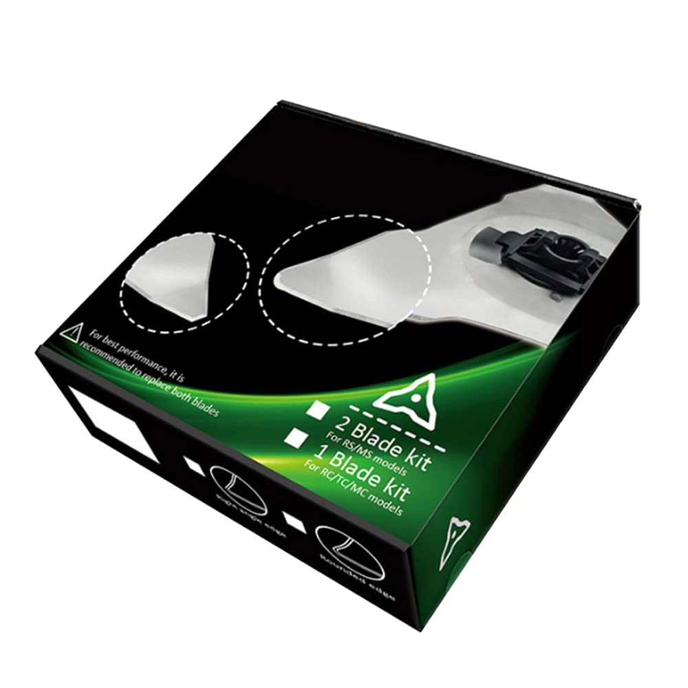 2 cuchillas de repuesto para robot cortacésped Robomow RS-, serie RC, acero inoxidable