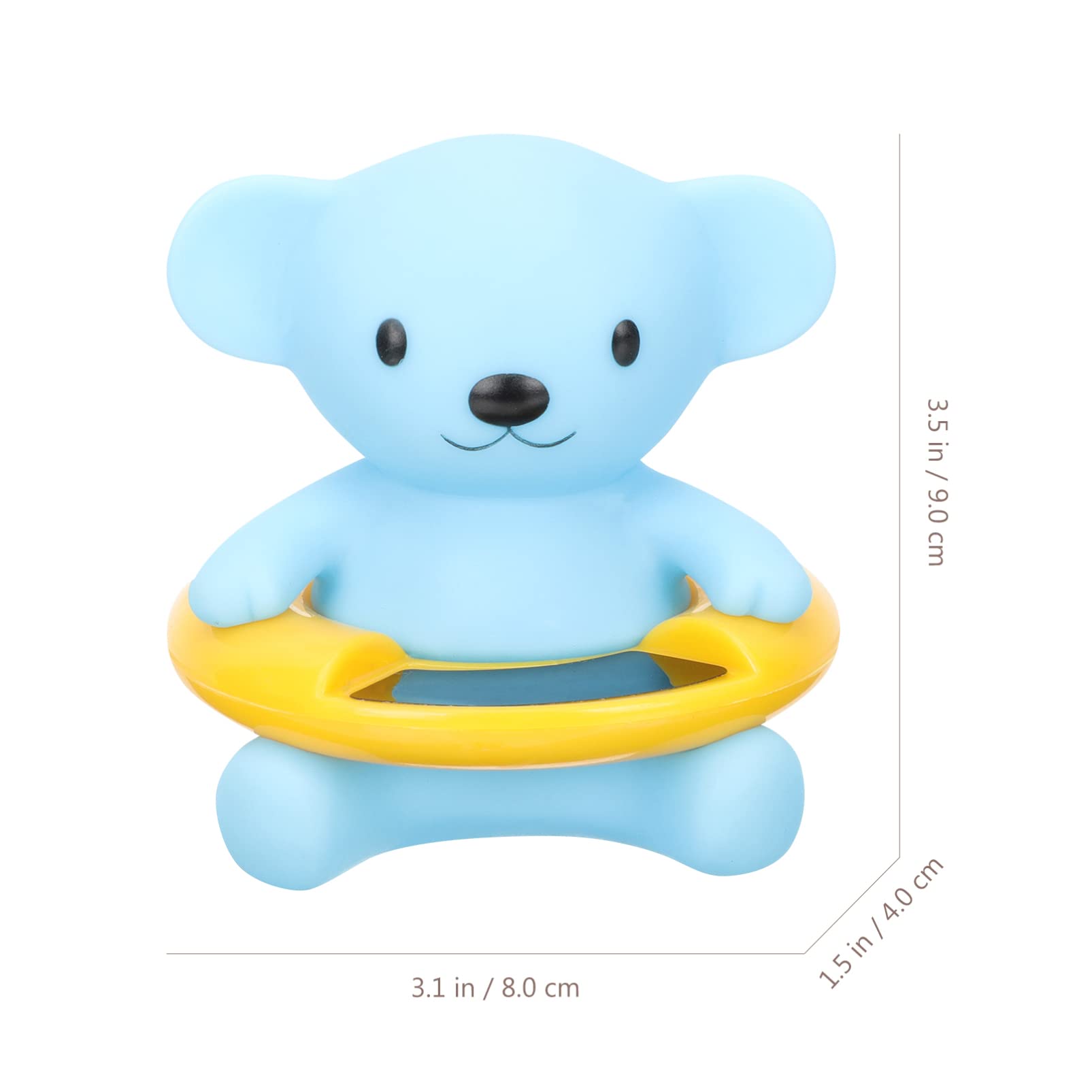 Cabilock Thermomètre De Bain 3 Pièces Thermomètre à Température De Cuve De Flottant pour De pour Bébé De Bébé Gel De Silice Tout-Petit Dessin Animé