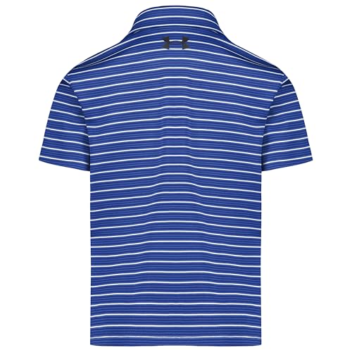 Image of Under Armour Boys' Matchplay Short Sleeve Golf Polo, Lightweight Performance Stretch, Logo Detailing