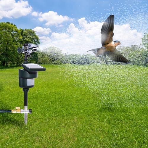 Splanteen S31012-2 Solar Motion Activated Sprinkler To Deter Animal Cat thumb #5