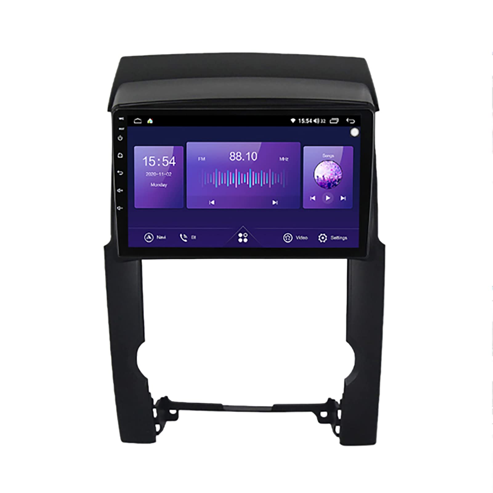 Lettore multimediale Stereo Portatile per Auto da 9 Pollici per Kia Sorento 2 XM 2009 2010 2011 2012, Android 11 Car SWC Radio multimediale Lettore Dvd Audio Audio Stereo con RDS DSP