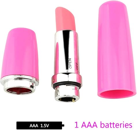 QSM Vibrador de Lápiz Labial Mini, Sexo Huevos Forma de Lápiz ...