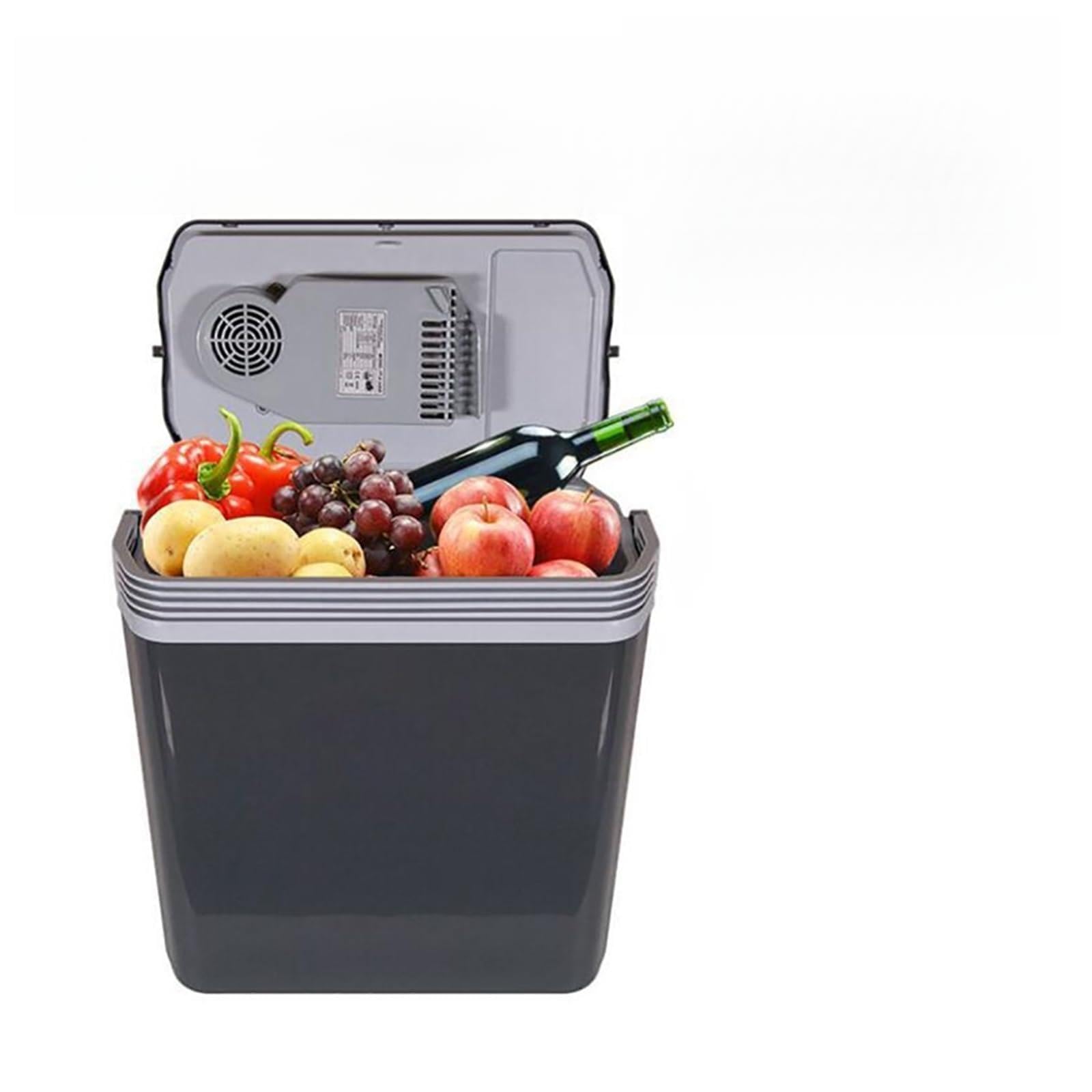 Refrigerador portátil de 25 l, 12 V, 240 V, Opcional, for Coche o Uso doméstico. Conserva Alimentos Frescos. Refrigerador Esencial for el Verano.(For Car -Home12-240V)