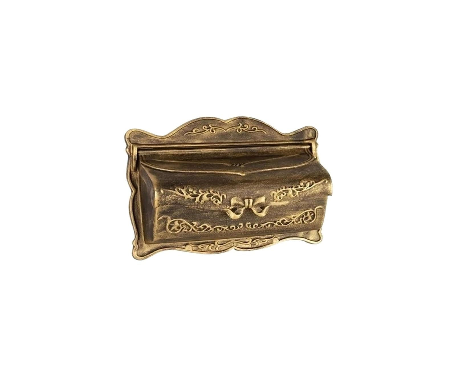 FGJsfhrDTU Letter Box, Mailbox Rustic Iron Mail Box Vintage Bucket Tin Newspaper Letter Aluminum Design(Color2)(Color2)