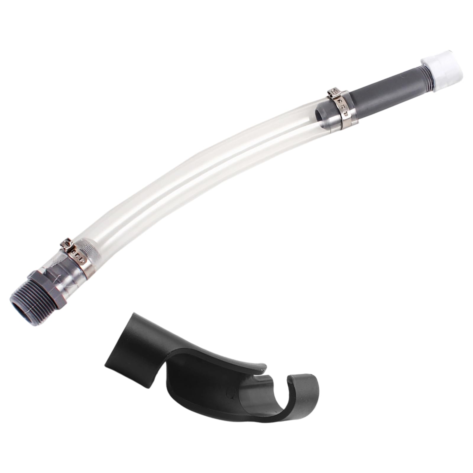 Hsioluted Racing Oil Filler Hose Flexible Auto Oil Filler Hose Flexible With Bender For Racing Fuels Tanks Jugs