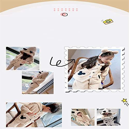 DOILE Set Pigiama per Bambini Autunno e Inverno