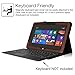 [Corner Protection] Fintie Folio Case for Microsoft Surface RT/Surface 2 10.6 inch Tablet Slim Fit with Stylus Holder (Does Not Fit Windows 8 Pro Version) - Brown/Black