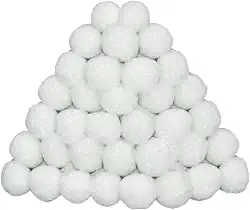 Bolas de filtro | Meio filtrante de piscina, bomba de substituição eficiente para lagos de água limpa e lagoas externas