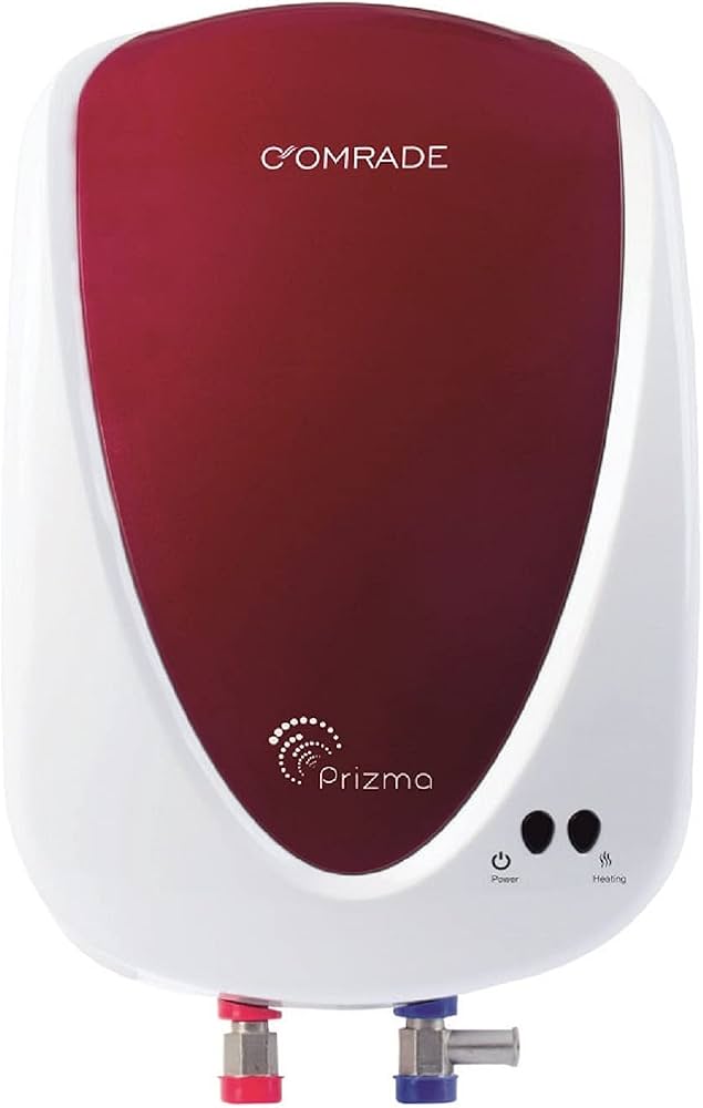 Buy COMRADE Prizma 3 Kw Instant Water Geyser (1 Litre, Sparkle Red) Online  at Low Prices in India - Amazon.in