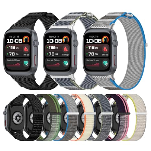 Correa Ajustable para Huawei Watch D2 en Silicona Negra y Gris miniatura 7