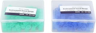 Dental Color Code Rings, 200pcs Instrument Code Rings Small Assorted Colors, Silicone Color Code Rings, Easy Clean Dental Color Code Rings for Distinguish