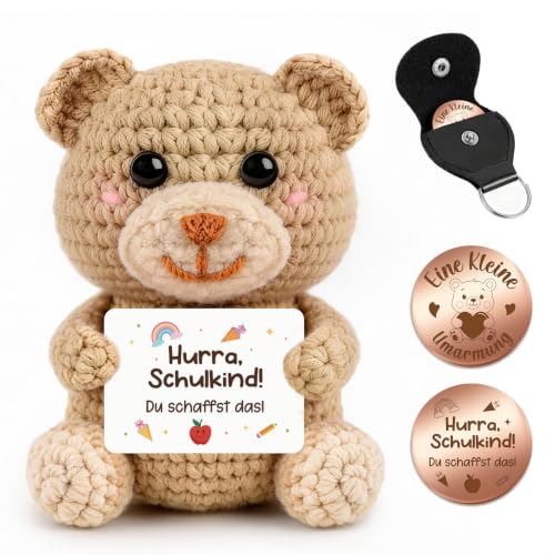 Giftota Einschulung Geschenk Schultüte Junge Mädchen, Schulkind Mutmacher